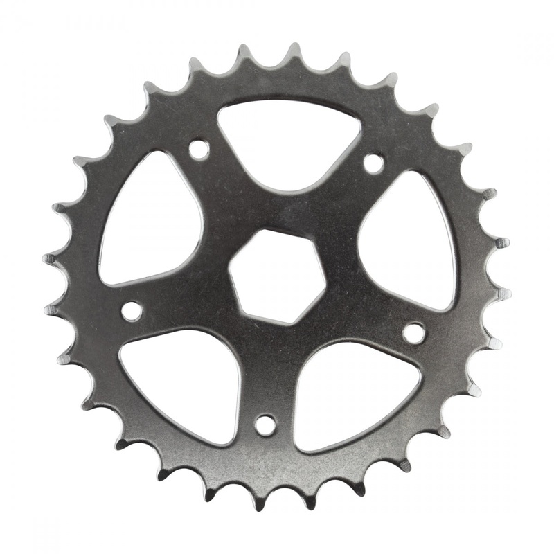 Sunlite Stainless Steel BMX Mini Hex Chainrings  28T & 32T, Durable 1/2in x 1/8in Compatibility for BMX & Bike Racing Performance