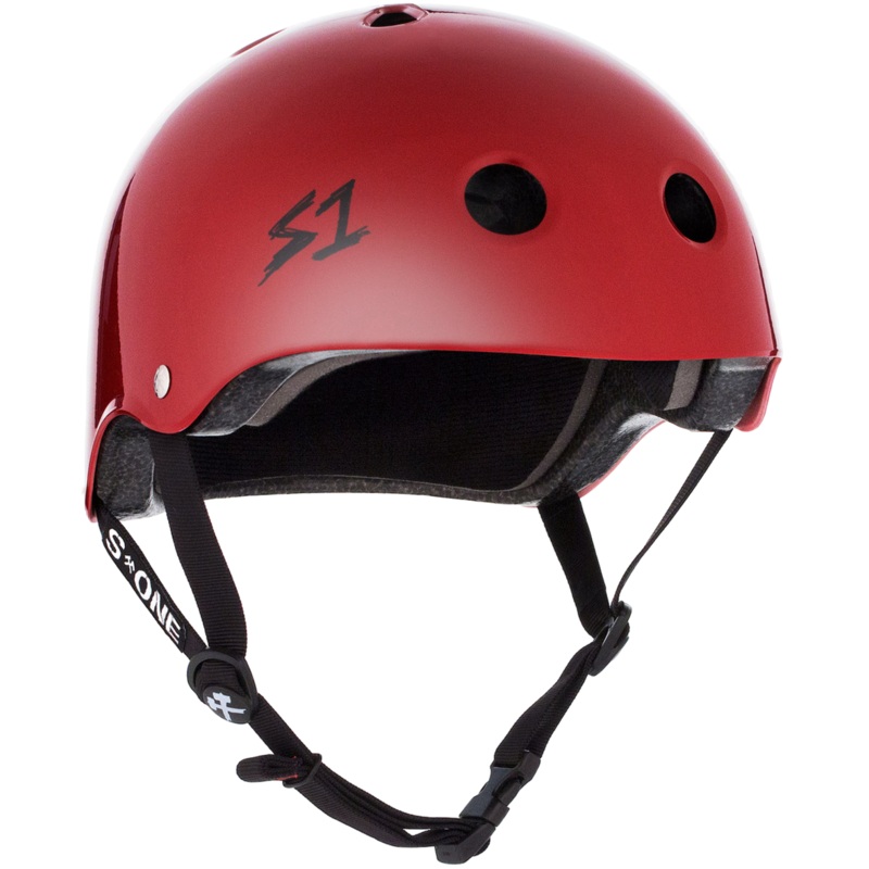 S1 Lifer Helmet – Blood Red Gloss