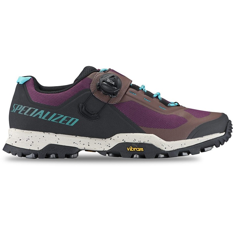 2022 SPECIALIZED RIME 2.0 SHOE – 37, CAST UMBER/CLAY/TROPICAL TEAL