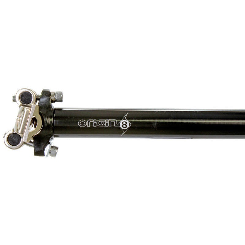 29.2mm Origin8 Pro-fit Micro Adjust Seatpost – 400mm – Black