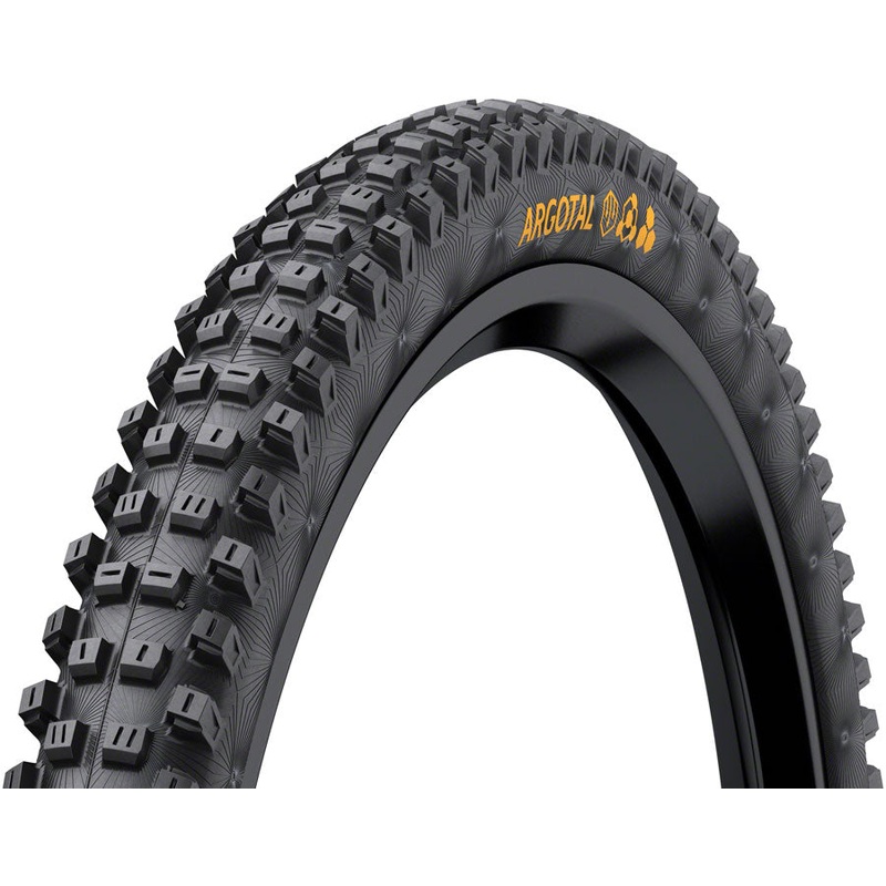 Continental Argotal Tire – 27.5 x 2.40 Tubeless Folding BLK SuperSoft Downhill Casing E25