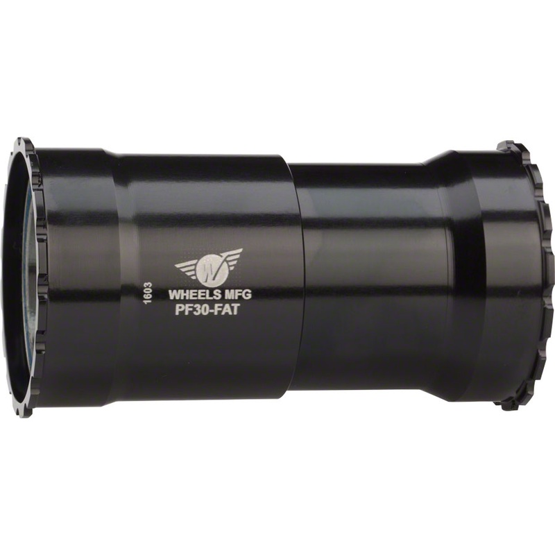 Wheels Manufacturing PressFit 30 Fat Bike Bottom Bracket 30mm Cranks ABEC-3 Bearings