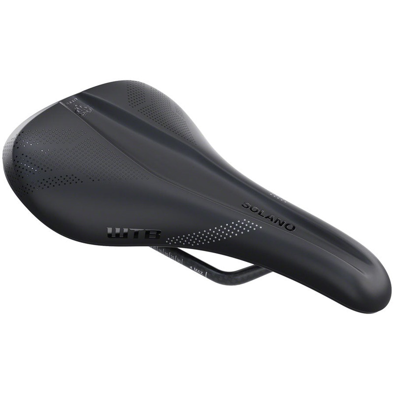 Bike Saddle WTB Solano – Carbon, Black, Medium, Fusion Form