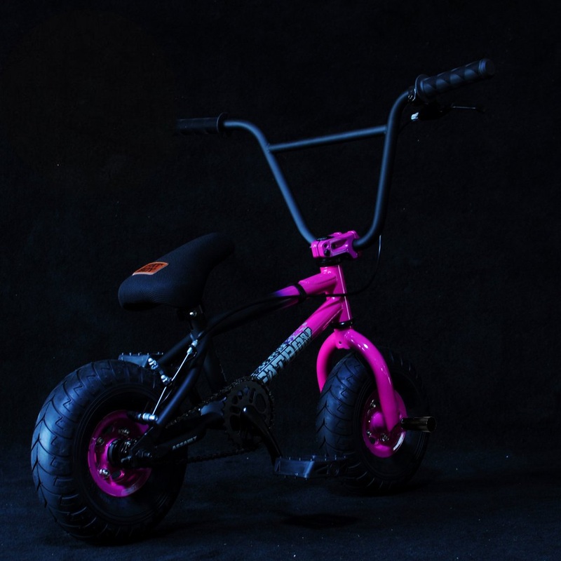 Fat Boy Mini BMX Bike The Assault-Black/Pink