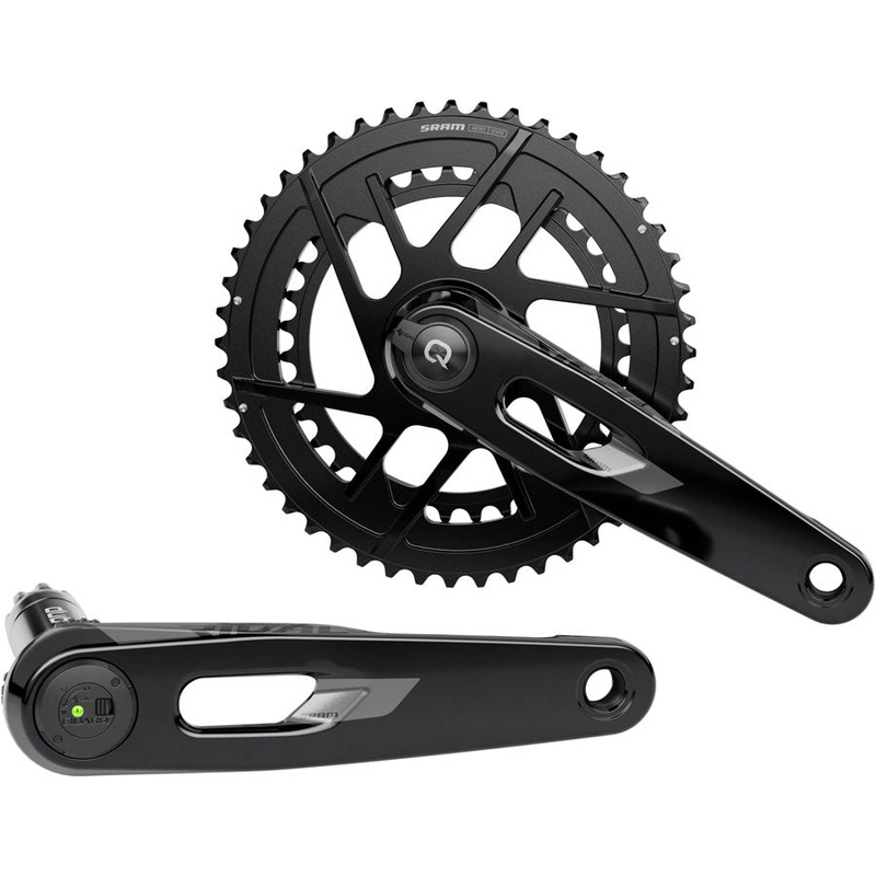 SRAM Rival AXS Power Meter Crankset – 170mm 12-Speed 48/35t 8-Bolt Direct Mount DUB PM Spindle Carbon E1