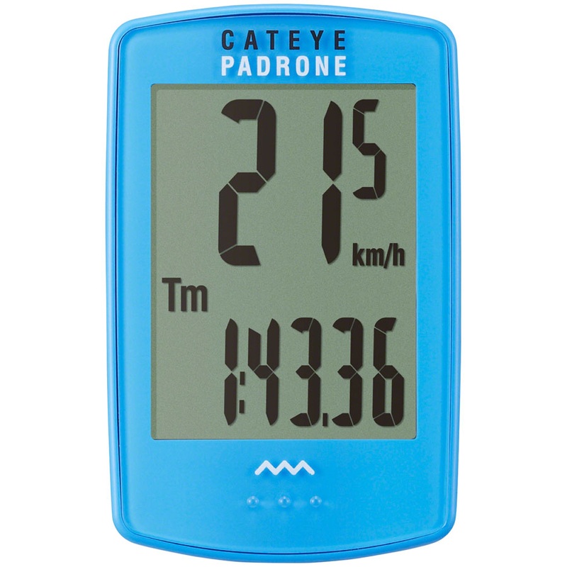 CatEye Padrone Bike Computer – Wireless, Blue