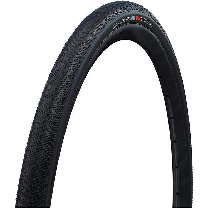 Schwalbe G-One Speed Tire – 700 x 50 / 28 x 2 Tubeless Folding Black Evolution Line Addix SpeedGrip SuperGround E-25