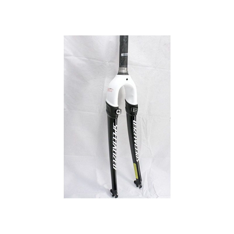 Specialized tricross tricross sw carbon 45mm 1-1/8 raised race carbon/wht