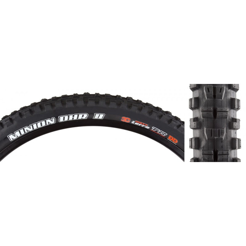 Tire Max Minion Dhr Ii 27.5X2.3 Black Fold/120X2 3C/Tr/Dd