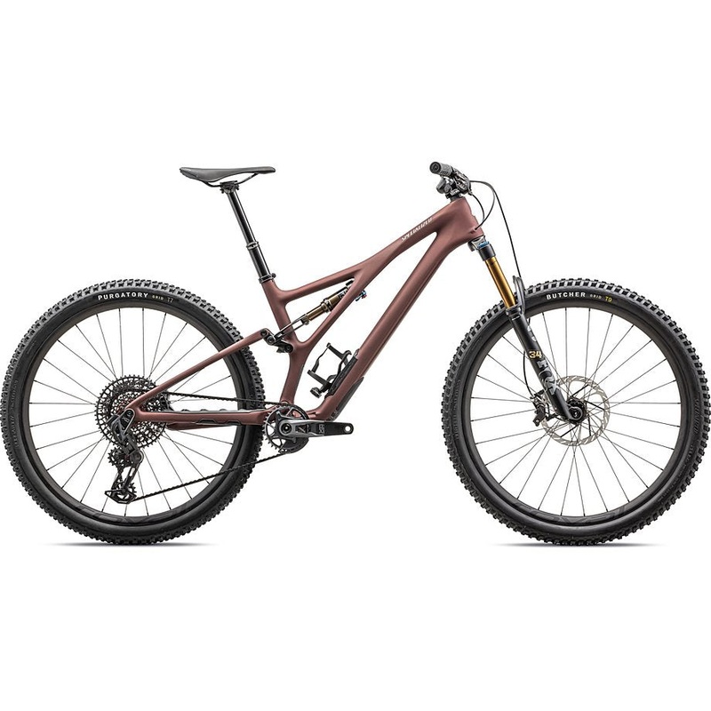 2024 Specialized Stumpjumper pro bike satin rusted red / dove grey s2