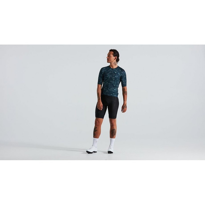Specialized sl air+ wisps jersey ss men cast blue l