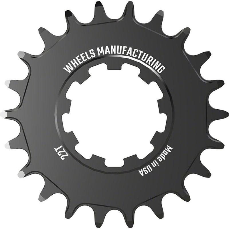 Wheels Manufacturing SOLO-SPEED Cog – 22t Fits SOLO-SPLINE and SOLO-XD kits Black