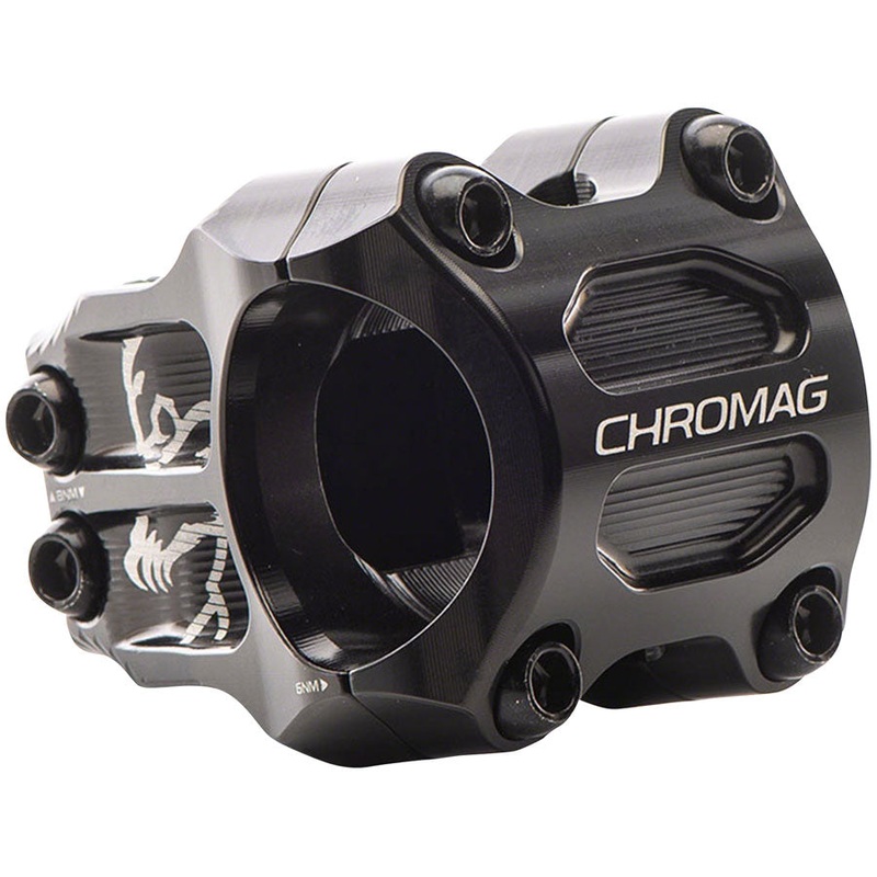 Chromag Riza Stem – 45mm, 35mm Clamp, +/-0, Black