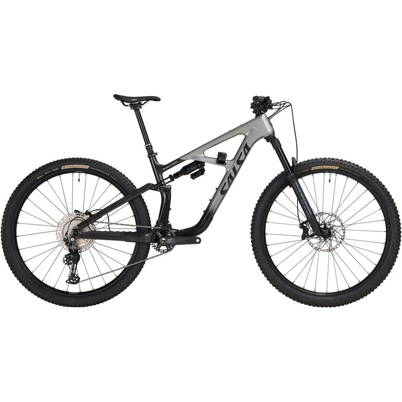 Salsa Blackthorn 125 C Deore 12 Bike – 29″ Carbon Coffee Black /Smoke Large