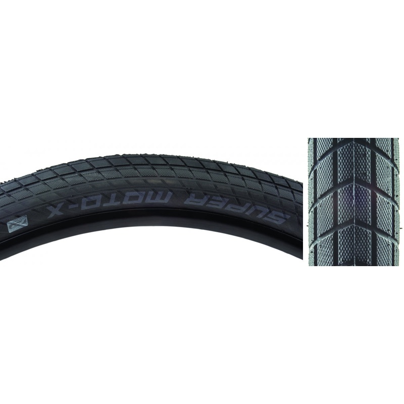 Tire Swb Super Moto-X 27.5X2.8 Dd Perf Ss Gn-Guard Black/Bsk Dual E50 Wire