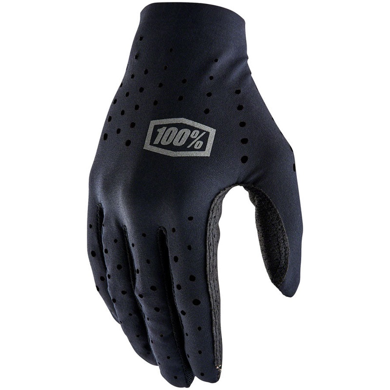 100% Sling Gloves – Black, Full Finger, X-Large