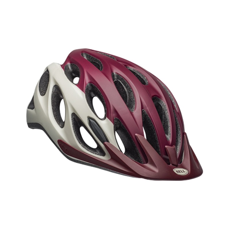Bell Coast MTB Helmet – Womens – Matt Maroon-Slate-Sand – 2019