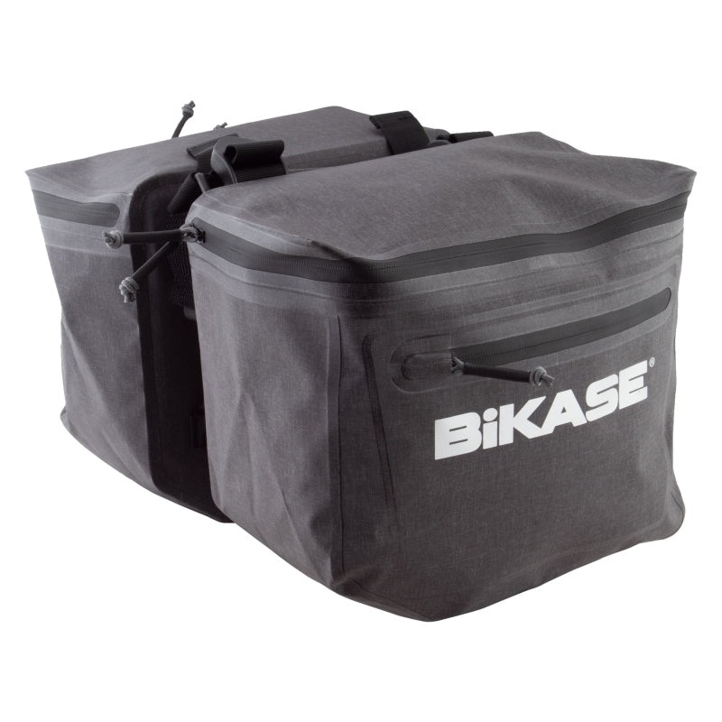 Urbanator Adjustable Panniers Bag Velcro Straps 11.5×10.5×6` 1500 c.i. Black