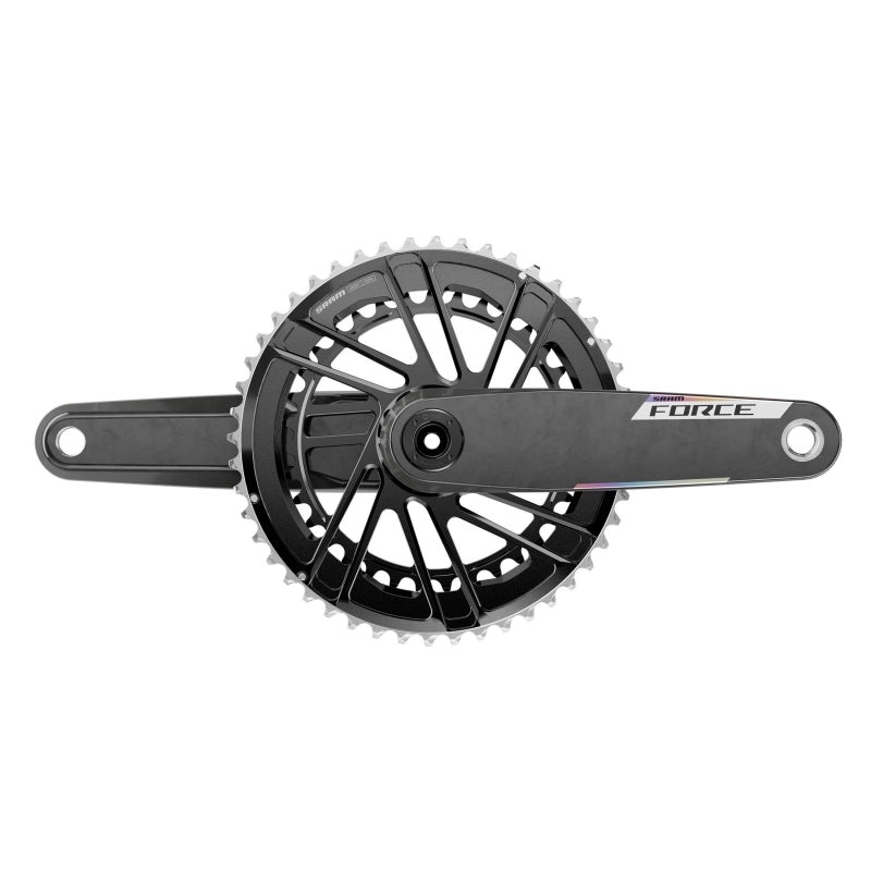 SRAM Force Crankset – 165mm 12-Speed 48/35t 8-Bolt Direct Mount DUB Spindle Carbon E1