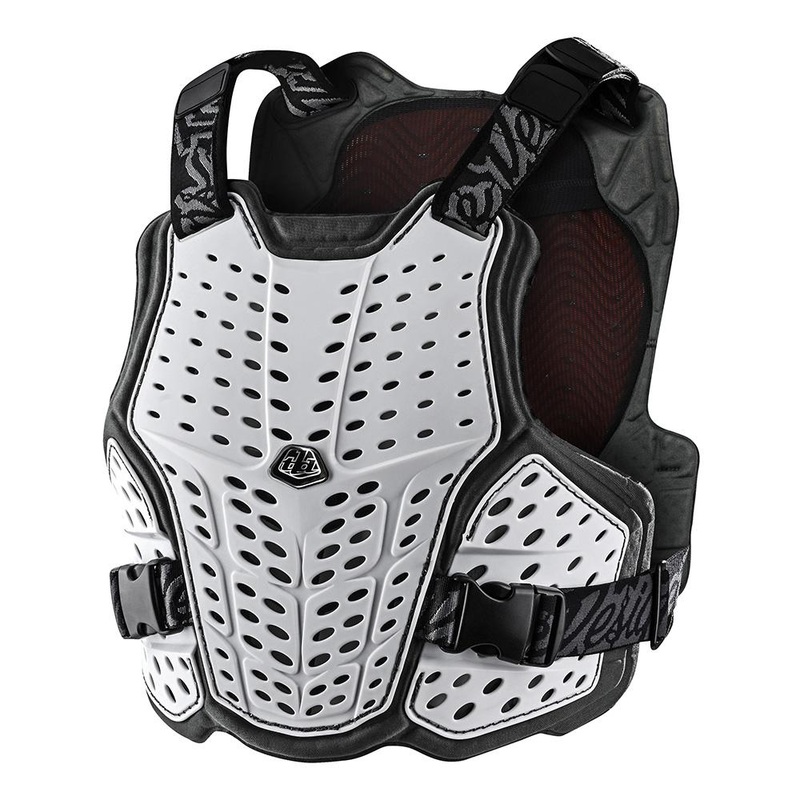 Troy Lee Designs Rockfight CE Flex Chest Protector – White