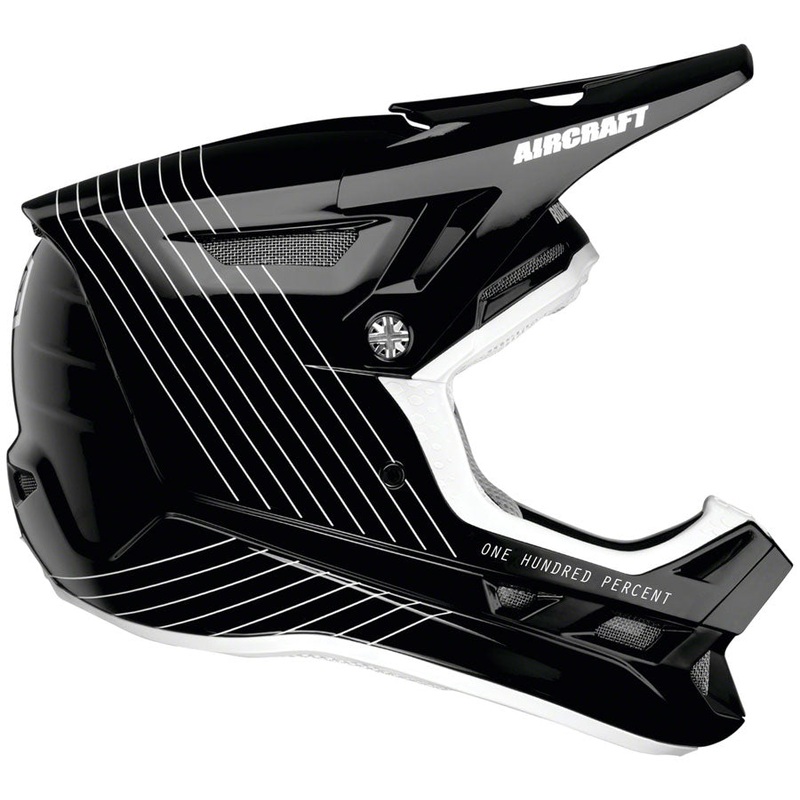 100% Aircraft Composite Full Face Helmet – Silo Medium