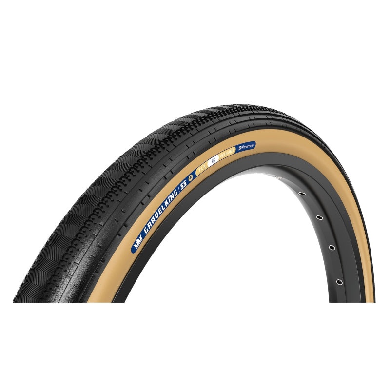 Panaracer GravelKing SS Plus Tire – 700 x 28 Clincher Folding Black/Brown