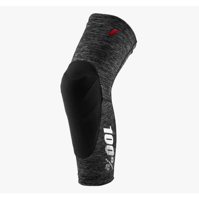 100% Teratec Knee Guards – Gray Heather Small