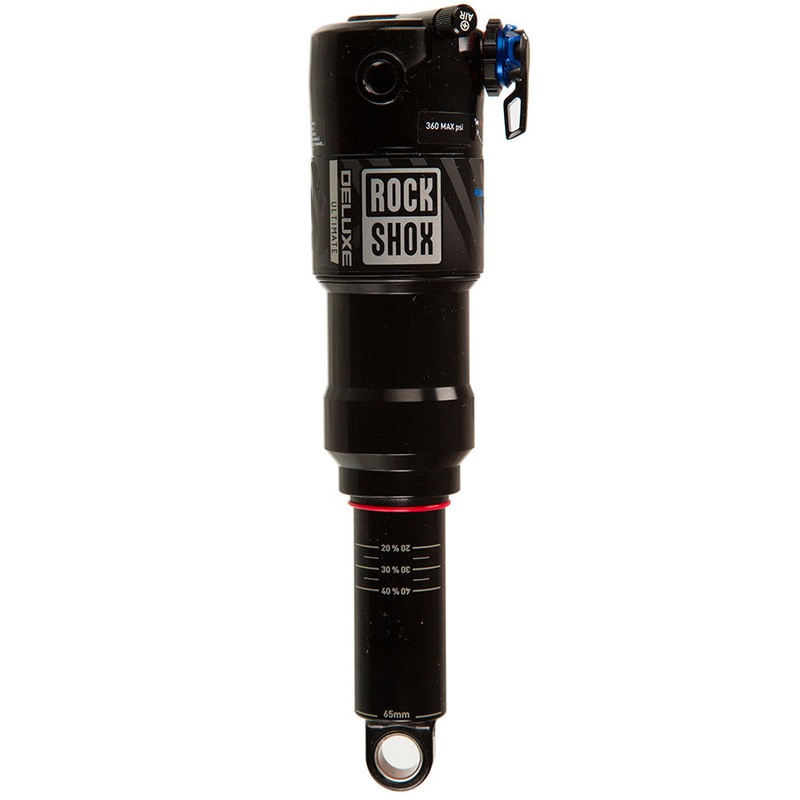 RockShox Deluxe Ultimate RCT  Rear Shock – 165 x 45mm Linear XL 4 Neg/0 Pos Tokens Reb 55 / Comp 30 Lock Out 4 Trunnion/Std C2