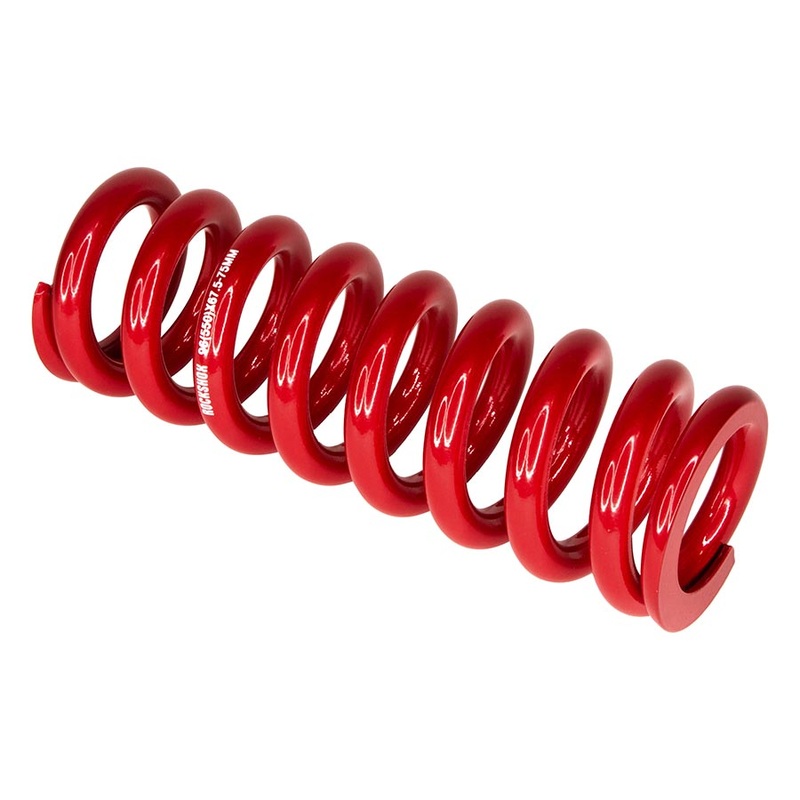 RockShox Metric Spring – Electric Red LENGTH 134MM SPRING TRAVEL (47.5-55MM) 350 LB