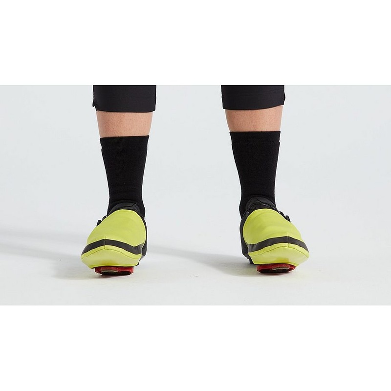 Specialized neoprene toe cover hyper green <38-43