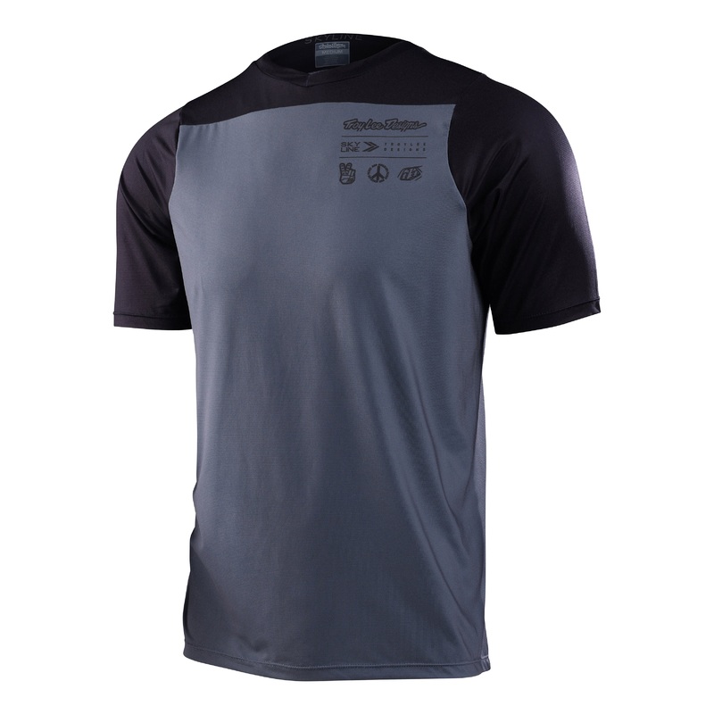 Troy Lee Designs Skyline Short Sleeve MTB Jersey – Charcoal – 2023