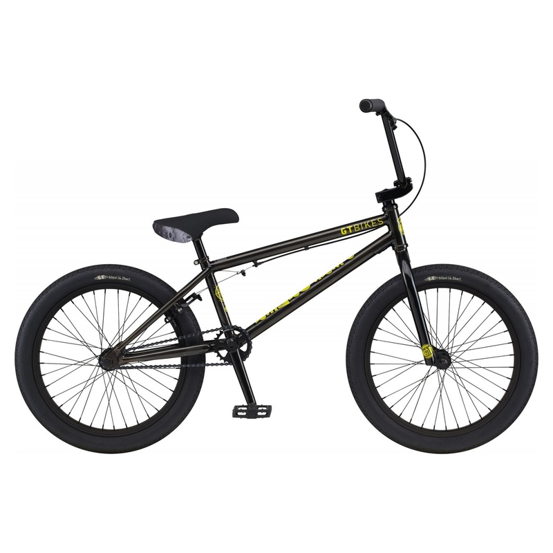 GT Performer Kachinsky 20.5″TT BMX Freestyle Bike-Black
