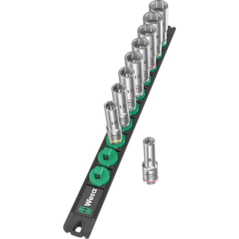 Wera, 8790 HMB, : Metric, 3/8”, : 8,10,12,13,15,16,17,18,19mm, Set