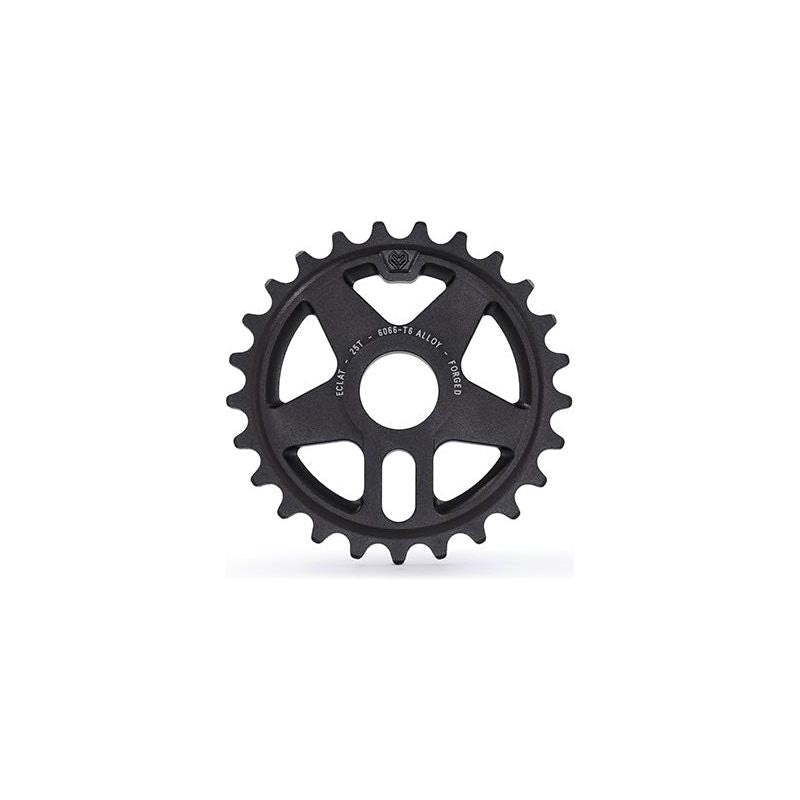 Eclat, Onyx, Chainring, Teeth: 25, 6061 Aluminum, Black