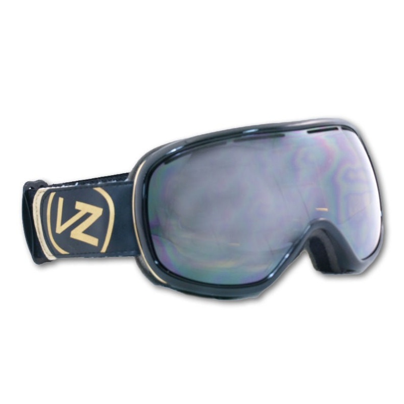 VonZipper Chakra Snow Goggle Black Gloss Bronze Chrome Lens Von Zipper Goggles