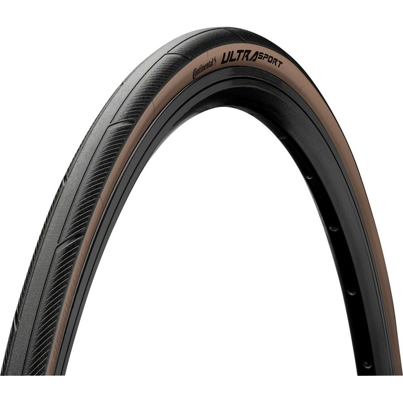 Ultra Sport III Tire – 700 x 28 Clincher Folding BLK/Brown PureGrip Performance E25