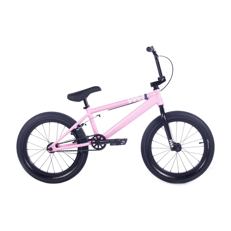 Cult Juvenile 18″ BMX Freestyle Bike-Pink
