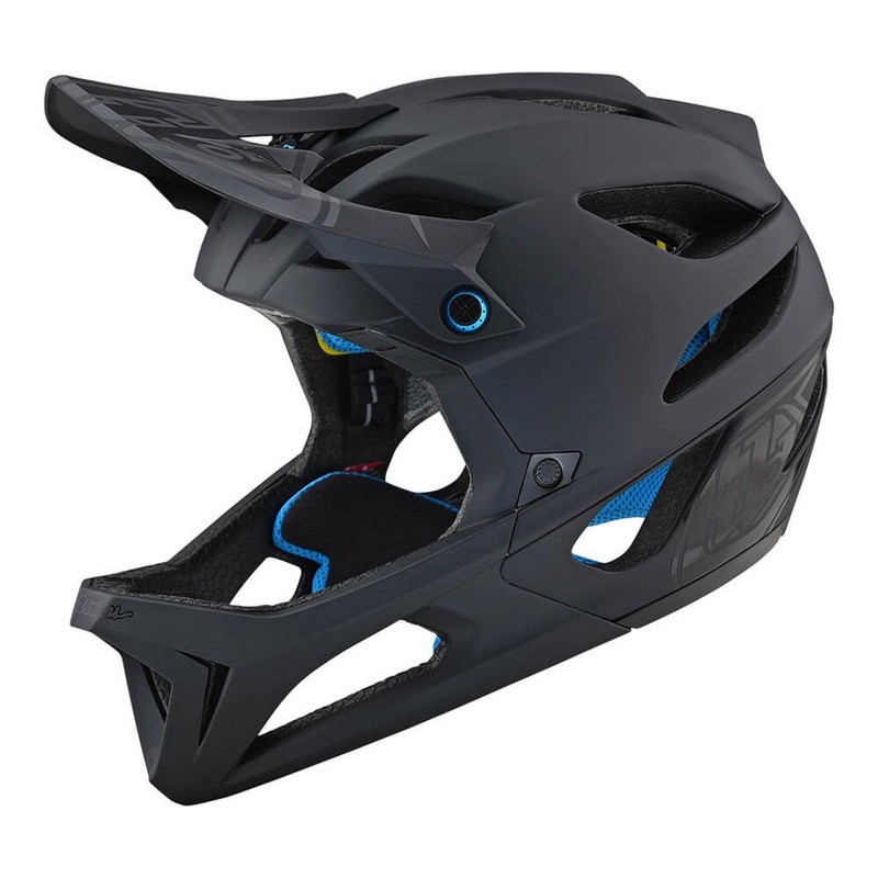 Troy Lee Designs Stage MIPS Enduro Full Face Helmet – Stealth – Black