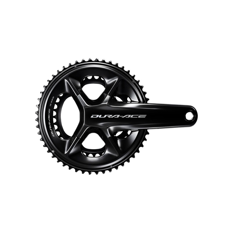 Shimano Dura-Ace FC-R9200 Crankset – 172.5mm 12-Speed 52/36t Hollowtech II Spindle Interface BLK