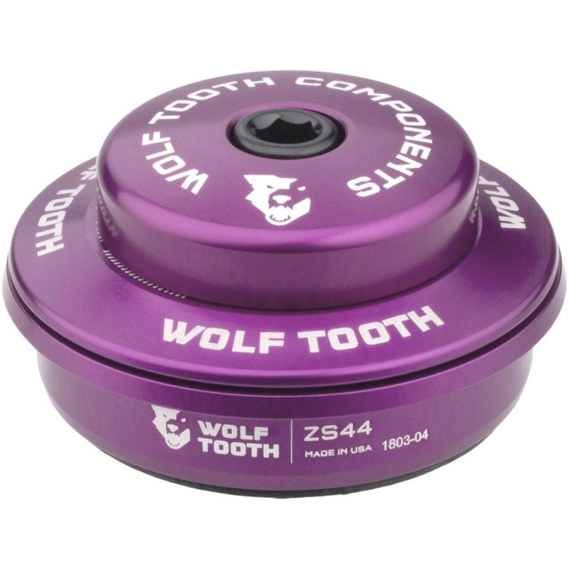 Wolf Tooth Performance Headset – ZS44/28.6 Upper 6mm Stack Ultraviolet Purple