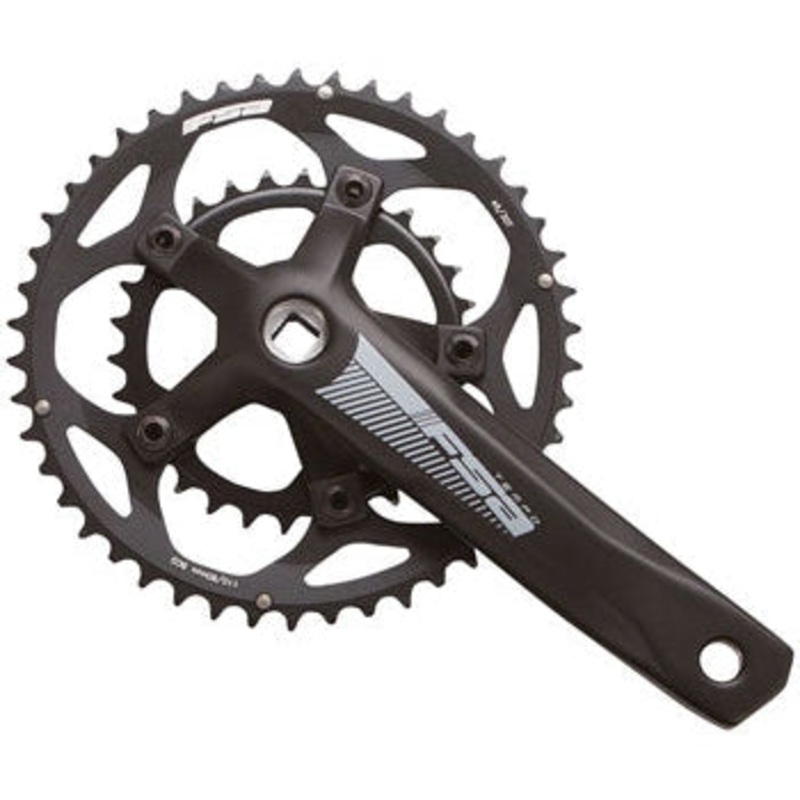 Full Speed Ahead Tempo Crankset – 175mm 10/11-Speed 46/30t JIS Spindle Interface BLK