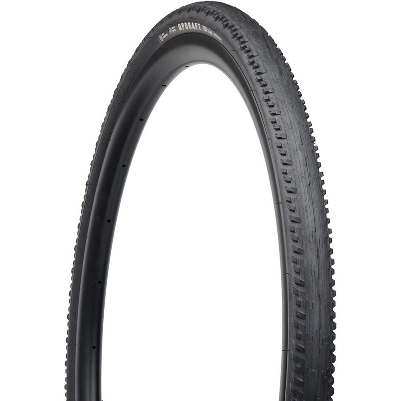 Teravail Updraft Tire – 700 x 35 Tubeless Folding BLK Durable Fast Compound