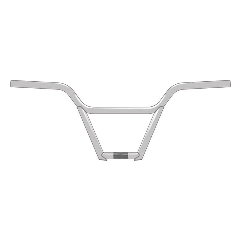 WeThePeople, Flowcash, BMX Handlebar, Diameter: 22.2mm, 28.7″, Rise: 9.75″, Chrome