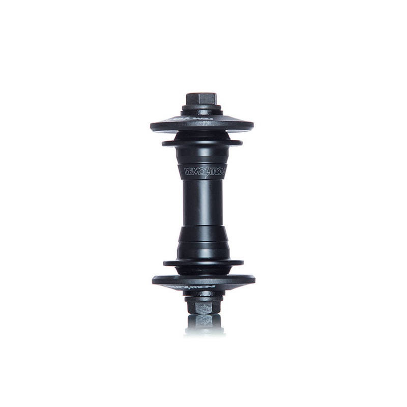 Demolition Whistler Pro Front Hub – Flat Black