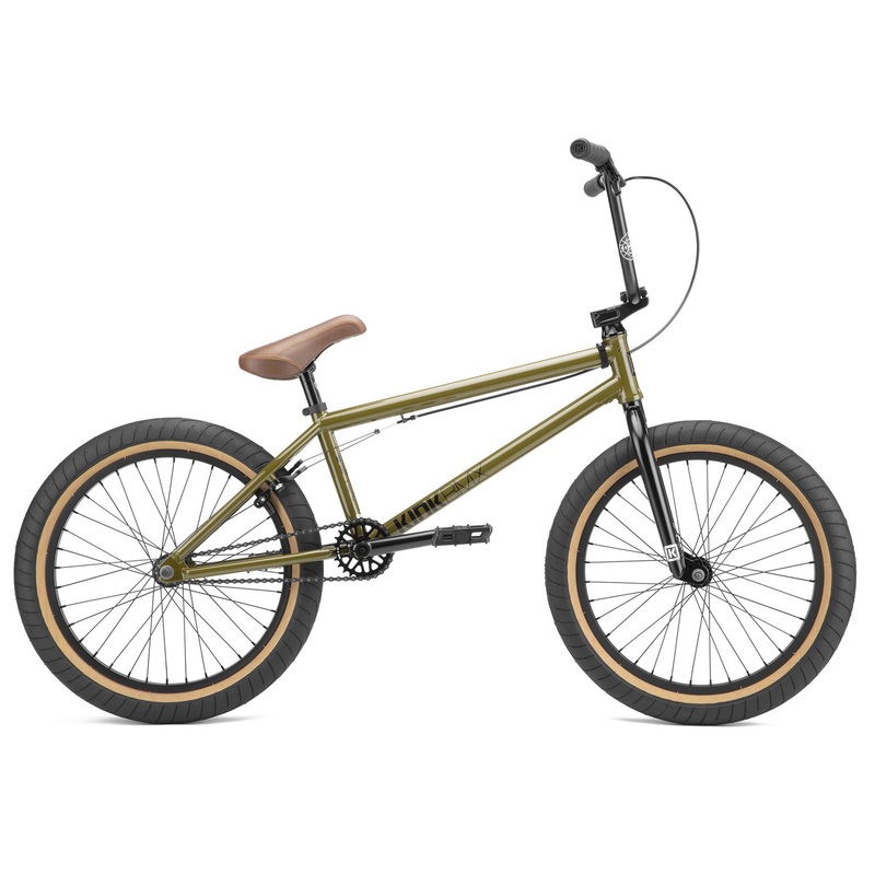 Kink Gap XL 21″TT BMX Freestyle Bike-Gloss Woodsman Green