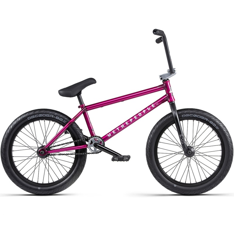 We The People Trust FC 20.75″TT BMX Bike- Translucent Berry Pink
