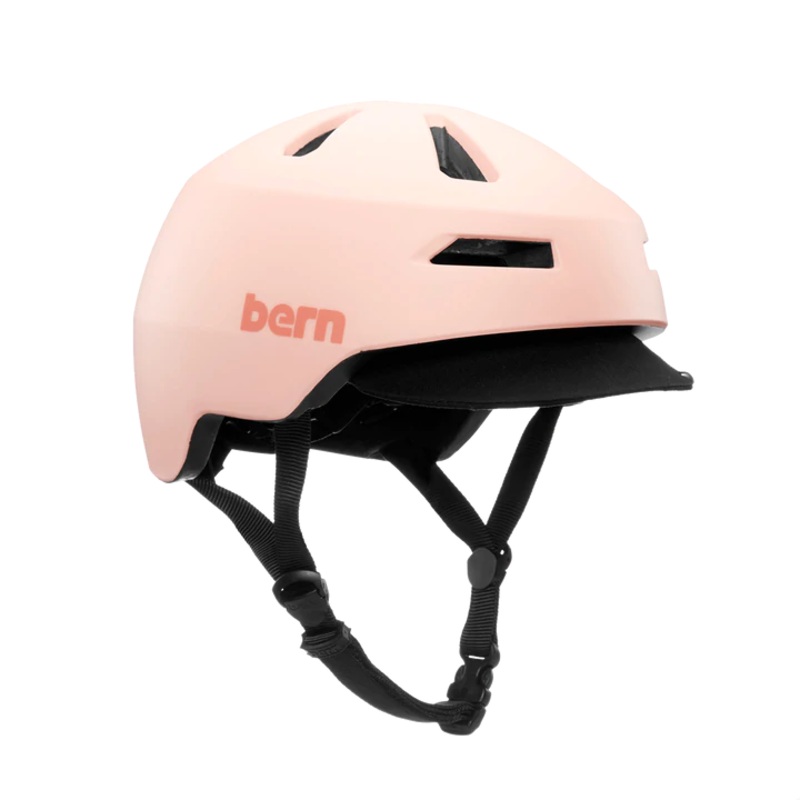 Bern Brentwood 2.0 Helmet with Visor – Matt Blush