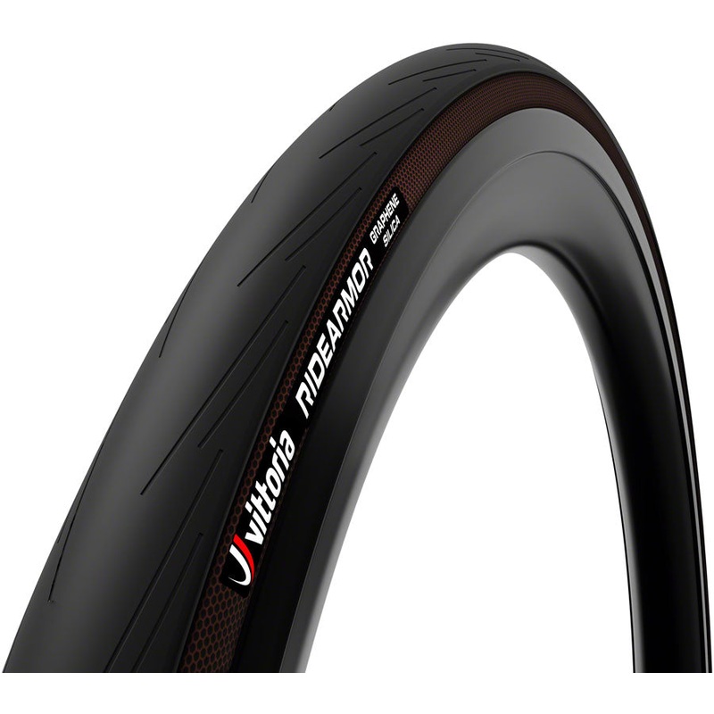 Vittoria Ride Armor Tire – 700 x 36 Tubeless Folding BLK Graphene + Silica G2.0