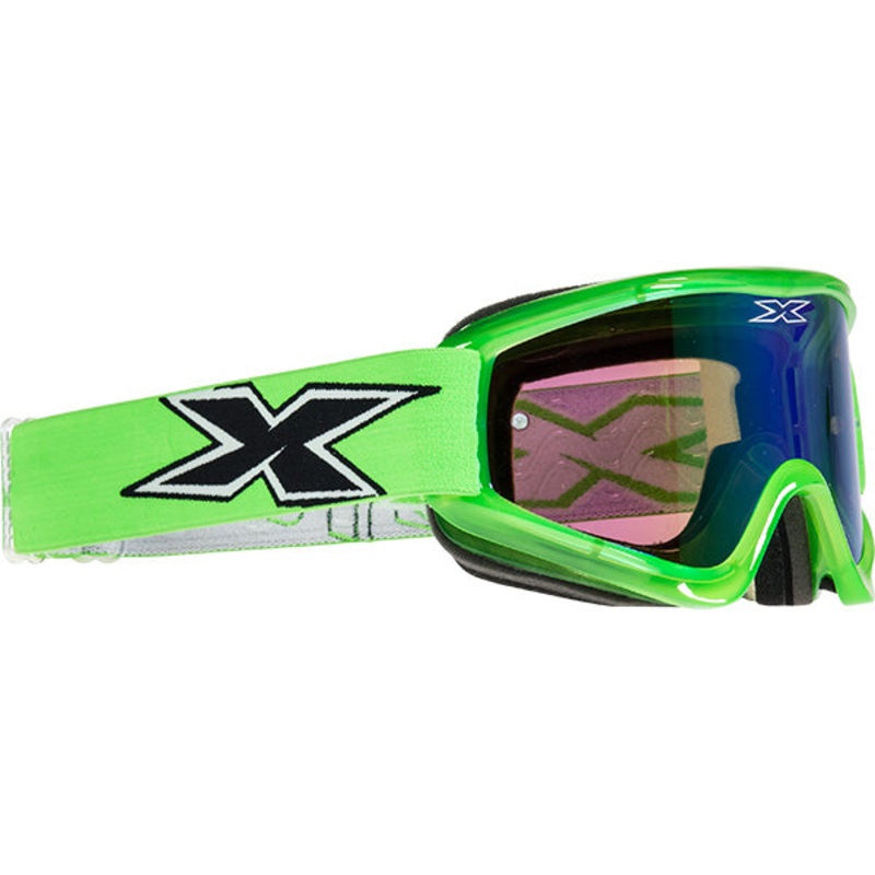 X-Brand Gox Limited Goggles-Transparent Flo Green