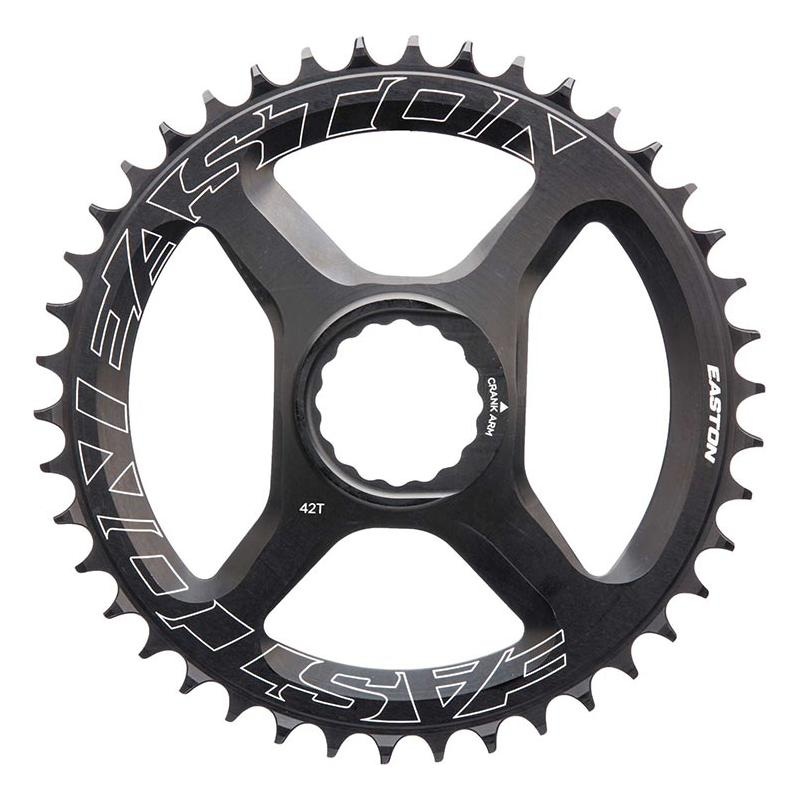 Easton Direct Mount CINCH Chainring – 42t 12-Speed For Flattop Chains Black
